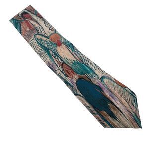 Vintage THE BEATLES Silk Tie "Let it Be" Apple Records-1991 Manhattan 4" Wide